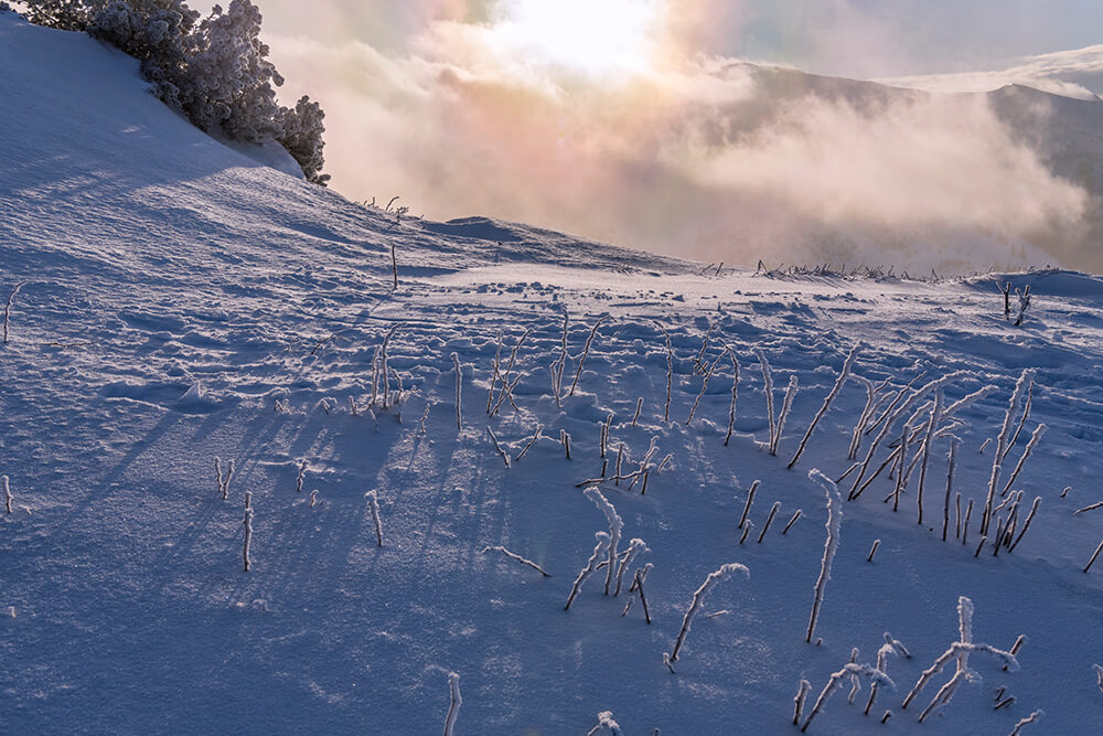 December na Slovensku Hrebenovka Mala fatra